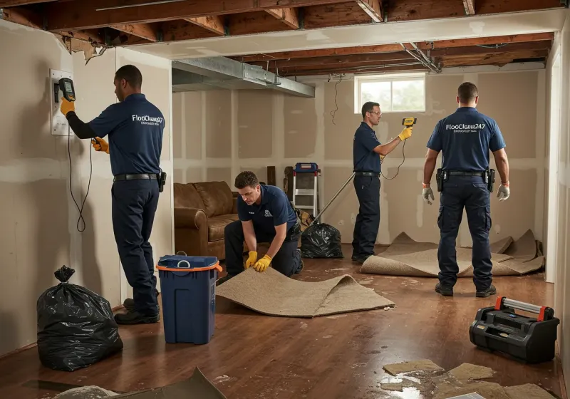 Flood DamageMaterial Assessment and Debris Removal process in Bluewell, WV
